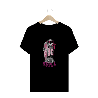 CAMISETA PLUS SIZE SKULL UNISSEX