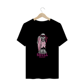 CAMISETA PLUS SIZE SKULL UNISSEX