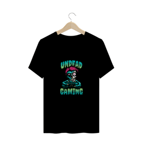 CAMISETA PLUS SIZE ZOMBIES GAMER
