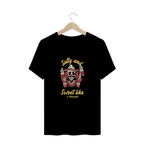 CAMISETA PLUS SIZE CAVEIRA MEXICANA UNISSEX
