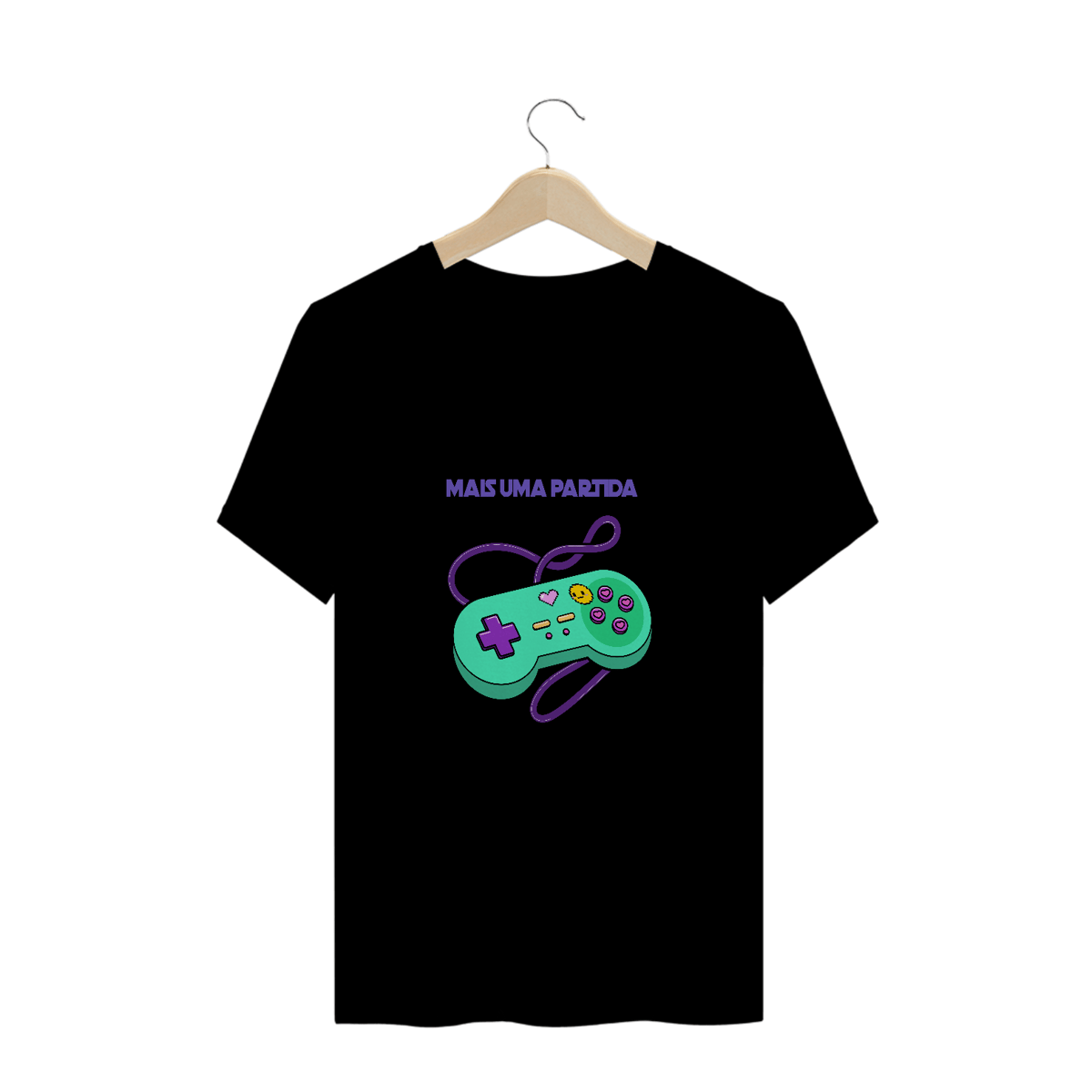 Nome do produto: CAMISETA PLUS SIZE MAIS UMA PARTIDA