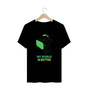 CAMISETA PLUS SIZE GAMER VR