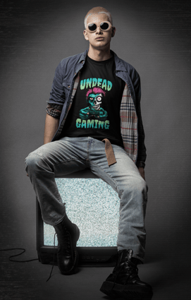 CAMISETA ZOMBIES GAMER