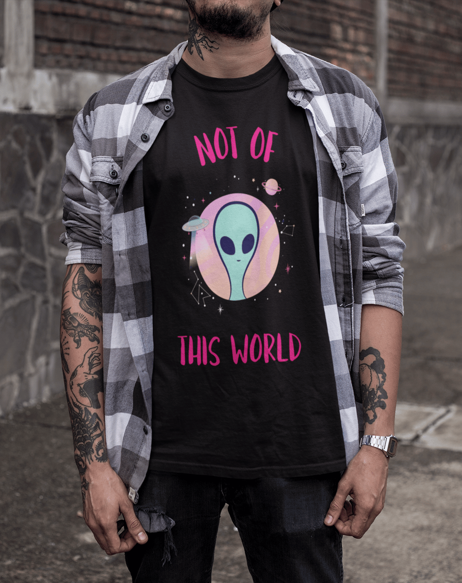 Nome do produto: CAMISETA ALIEN 