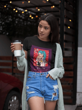 Camiseta anime cerejeira