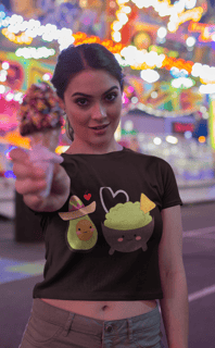 CROPPED KAWAII FOOD