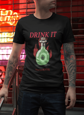 CAMISETA DRINK IT