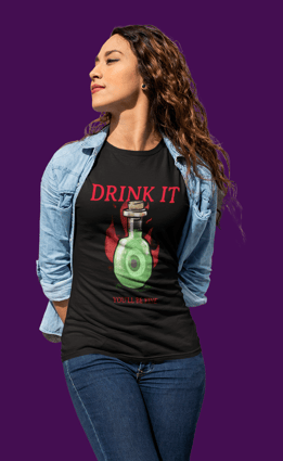 CAMISETA DRINK IT