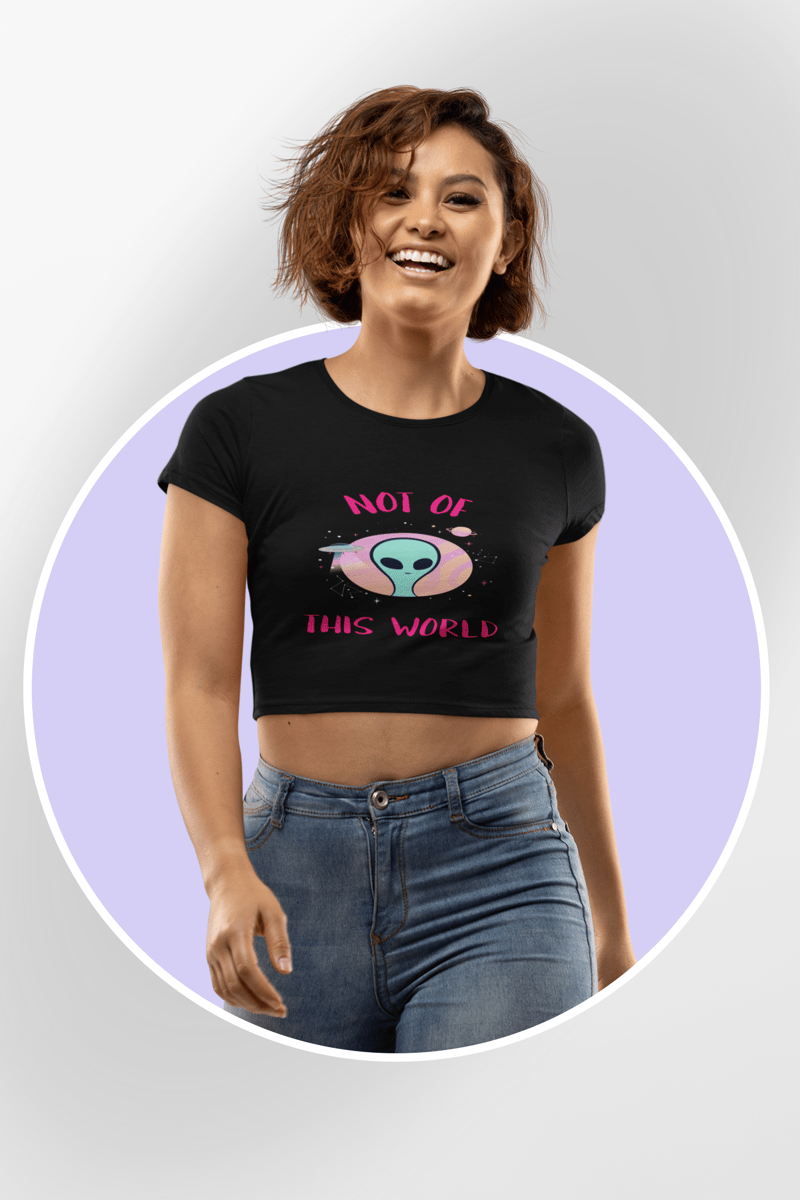 Nome do produto: cropped not of this world