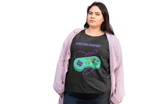 CAMISETA MAIS UMA PARTIDA UNISSEX