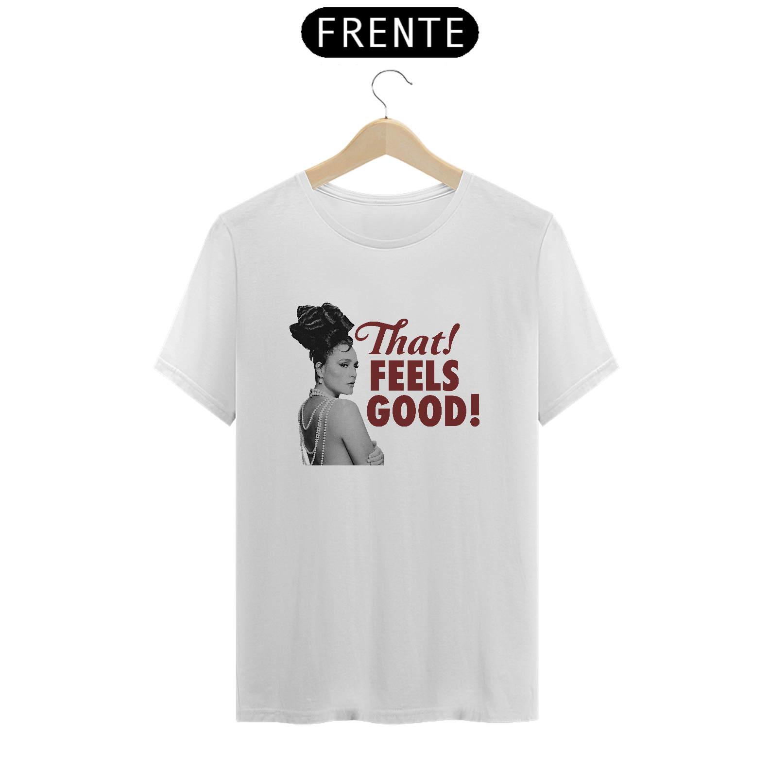 Camiseta Jessie Ware - THAT! FEELS GOOD (Branca)