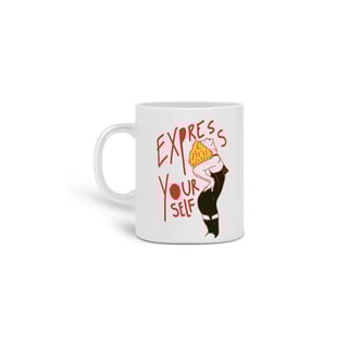 Nome do produto Caneca Desenho Express Yourself (Madonna)