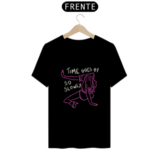 Camiseta Desenho Madonna (Hung Up) PRETA
