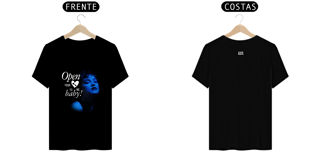 Nome do produto Camiseta Open your heart (Madonna)
