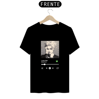Nome do produto Camiseta Ouvindo Madonna (Primeiro disco)