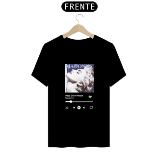 Nome do produto Camiseta Ouvindo Madonna (Disco True Blue)