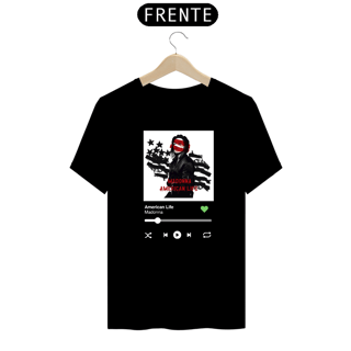 Nome do produto Camiseta Ouvindo Madonna (American Life)