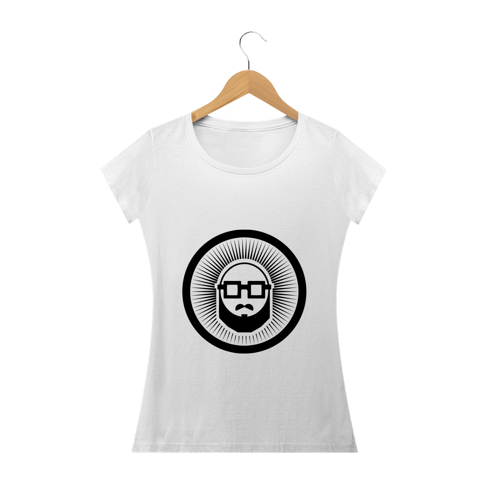 Camiseta Feminina Santo Geek Positive