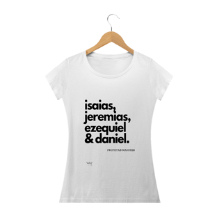 Nome do produtoPROFETAS MAIORES - BABY LOOK