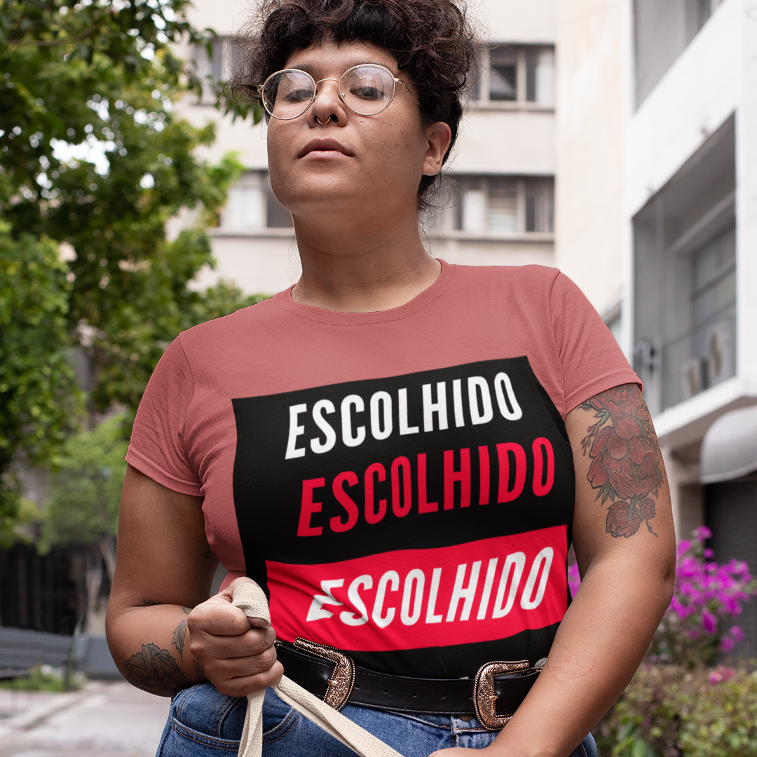 Nome do produto: ESCOLHIDO (CHOSEN) - ESTONADA - BABY LOOK