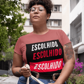 Nome do produto  ESCOLHIDO (CHOSEN) - ESTONADA - BABY LOOK