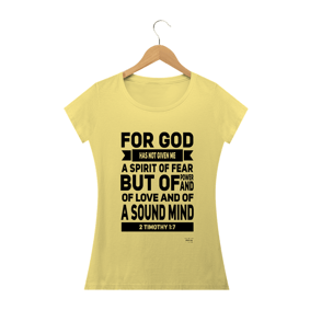 Nome do produto  SPIRIT OF FEAR - ESTONADA - BABY LOOK