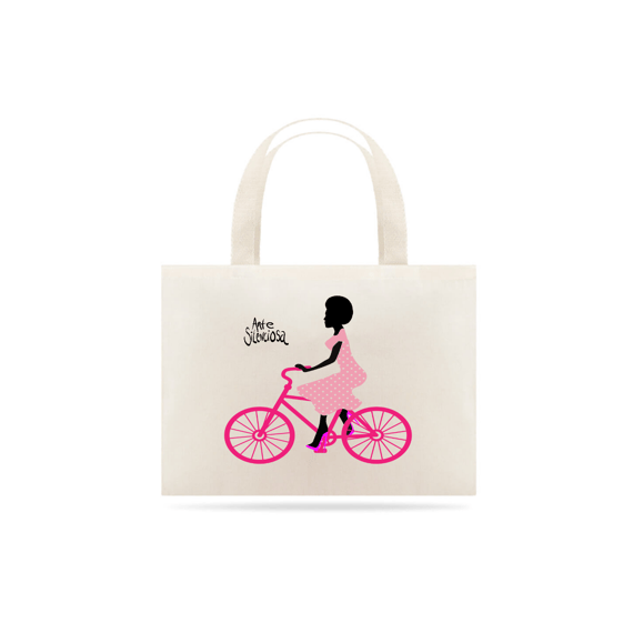 Garota na bike