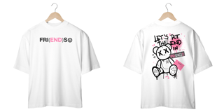 Nome do produto V - FRIENDS (Oversized) Branca/Offwhite