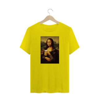 Nome do produto T-Shirt Mona Lisa Alcoólatra