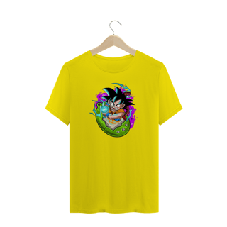 Nome do produto T-Shirt Goku Kid Kamehameha