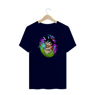 Nome do produto T-Shirt Goku Kid Kamehameha