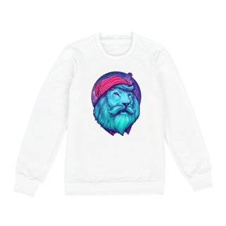 Nome do produto Moletom Galactic Lion- Unissex