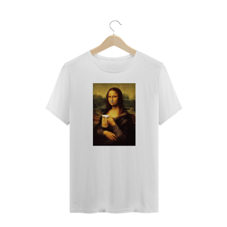 Nome do produto T-Shirt Mona Lisa Alcoólatra