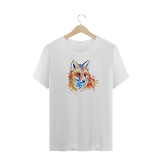 Nome do produto T-Shirt Raposa Colorida