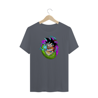 Nome do produto T-Shirt Goku Kid Kamehameha