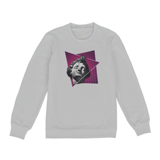 Nome do produto Moletom Greek Statue Vaporwave