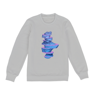 Nome do produto Moletom Greek Statue Vaporwave