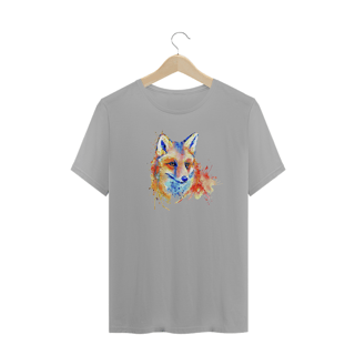Nome do produto T-Shirt Raposa Colorida