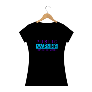 Nome do produto Baby Long Public Warning Explicit Behavior
