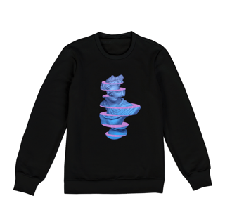 Nome do produto Moletom Greek Statue Vaporwave