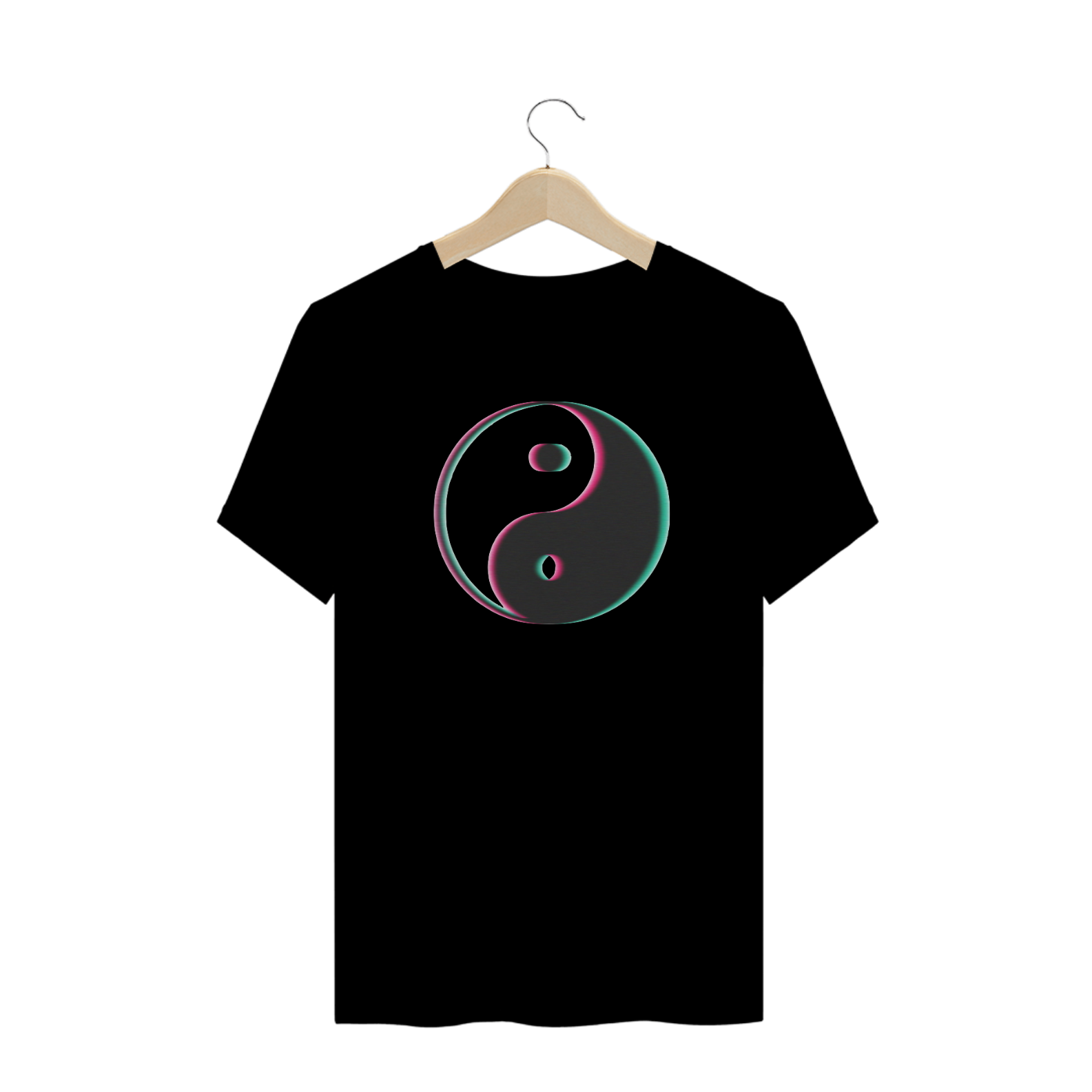 T-Shirt Yin Yang Neon