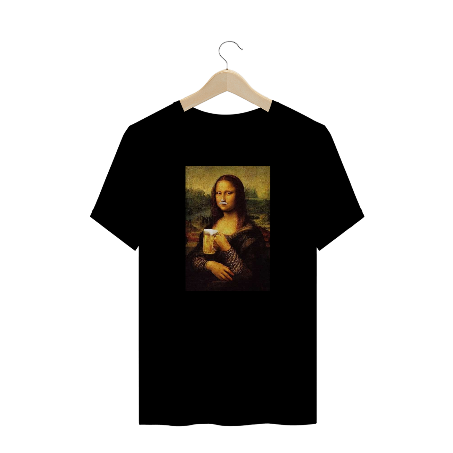 T-Shirt Mona Lisa Alcoólatra