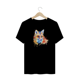 Nome do produto T-Shirt Raposa Colorida