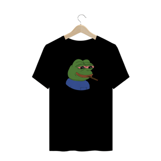 Nome do produto T-Shirt Pepe The Frog Meme (Cigarette)