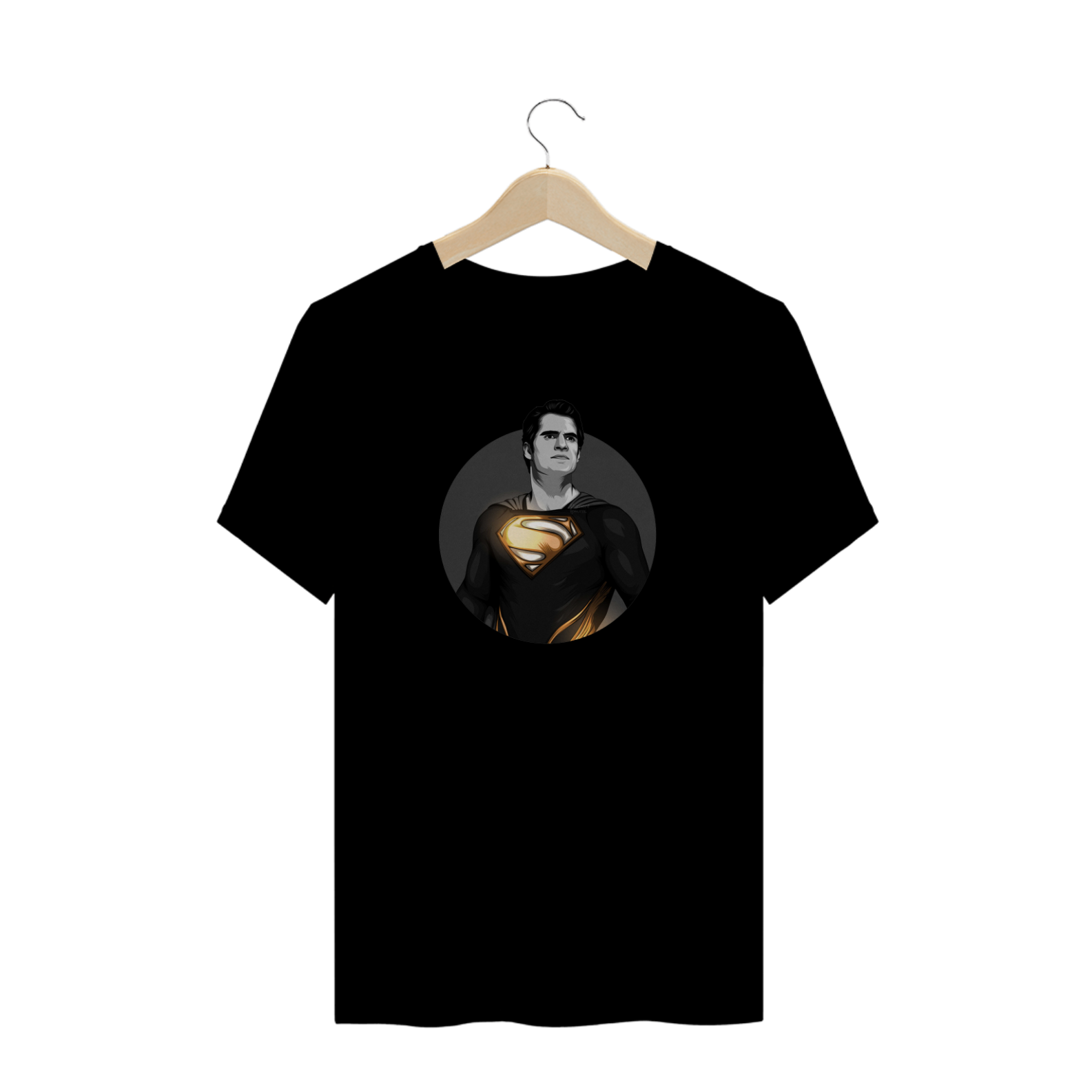 T-Shirt Black Superman