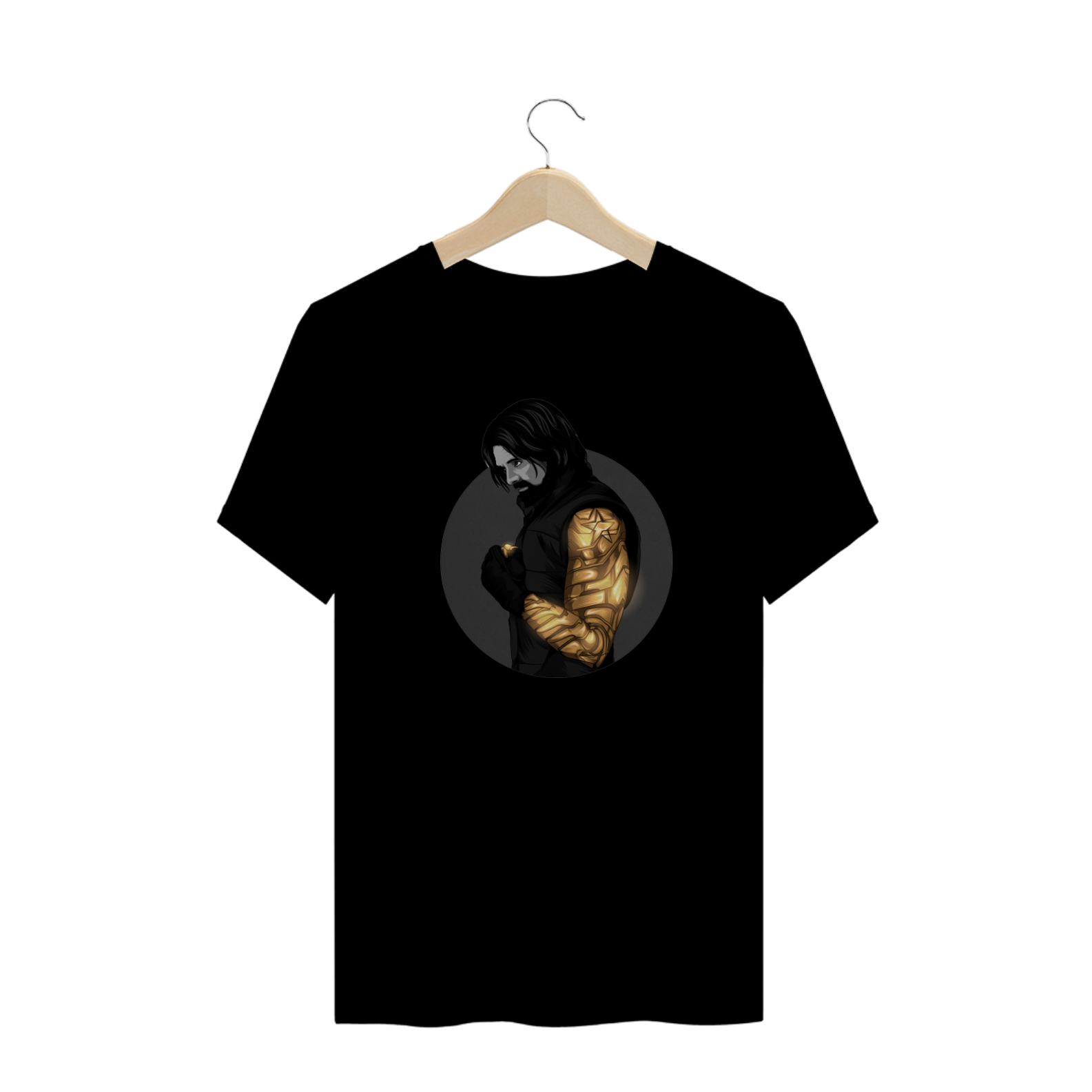 T-Shirt Black Soldado Invernal