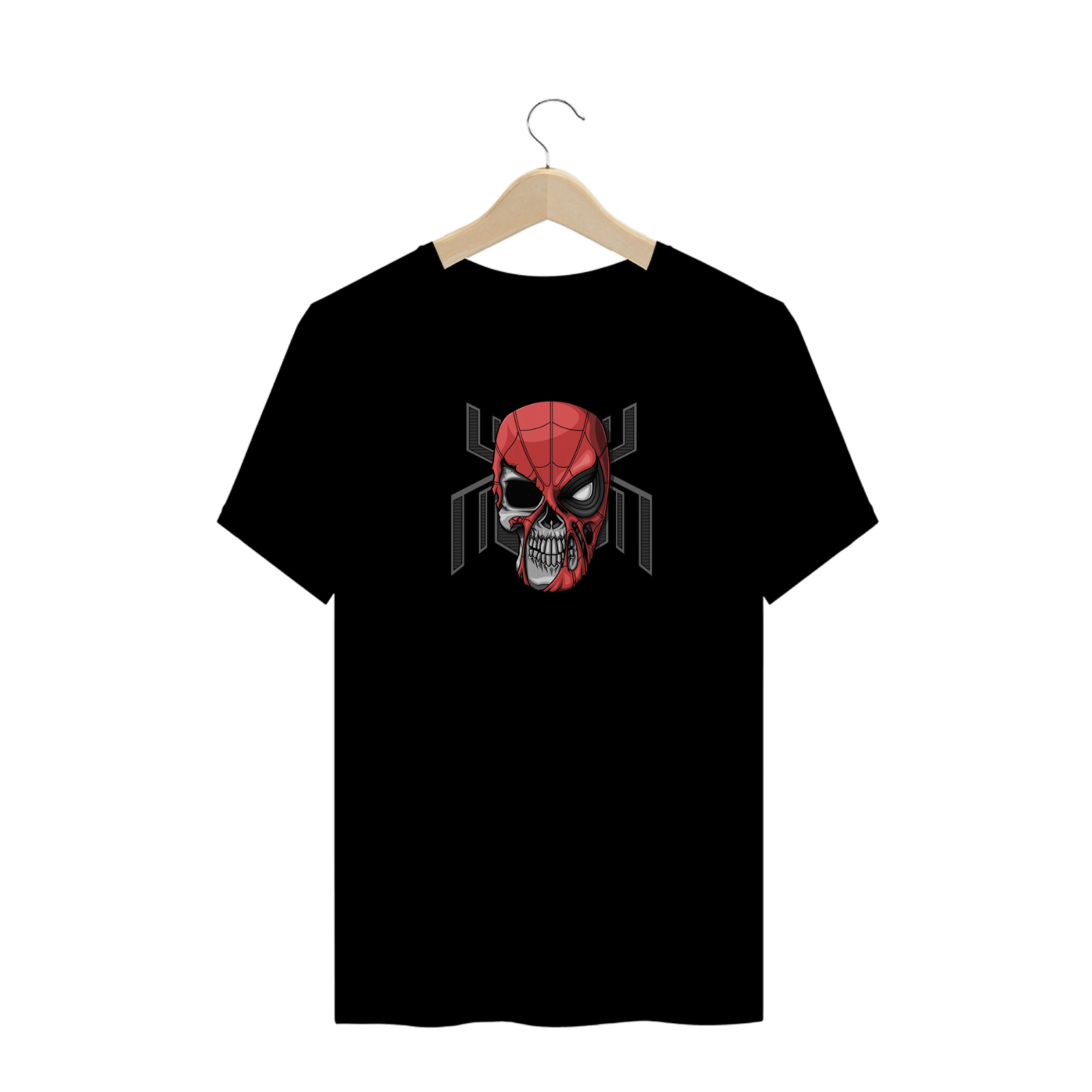 T-Shirt Homem Aranha Caveira