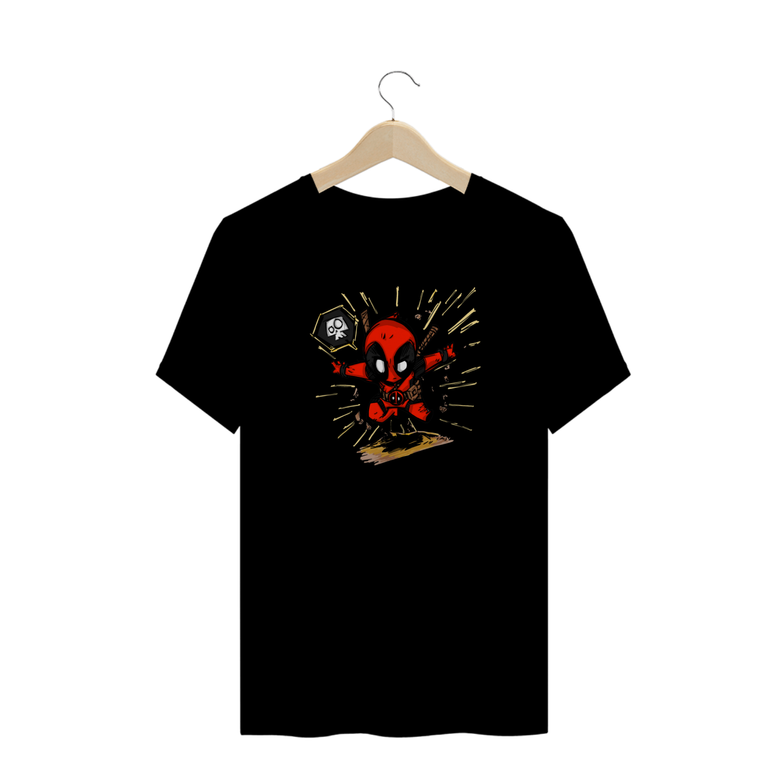 T-Shirt Deadpool Cartoon