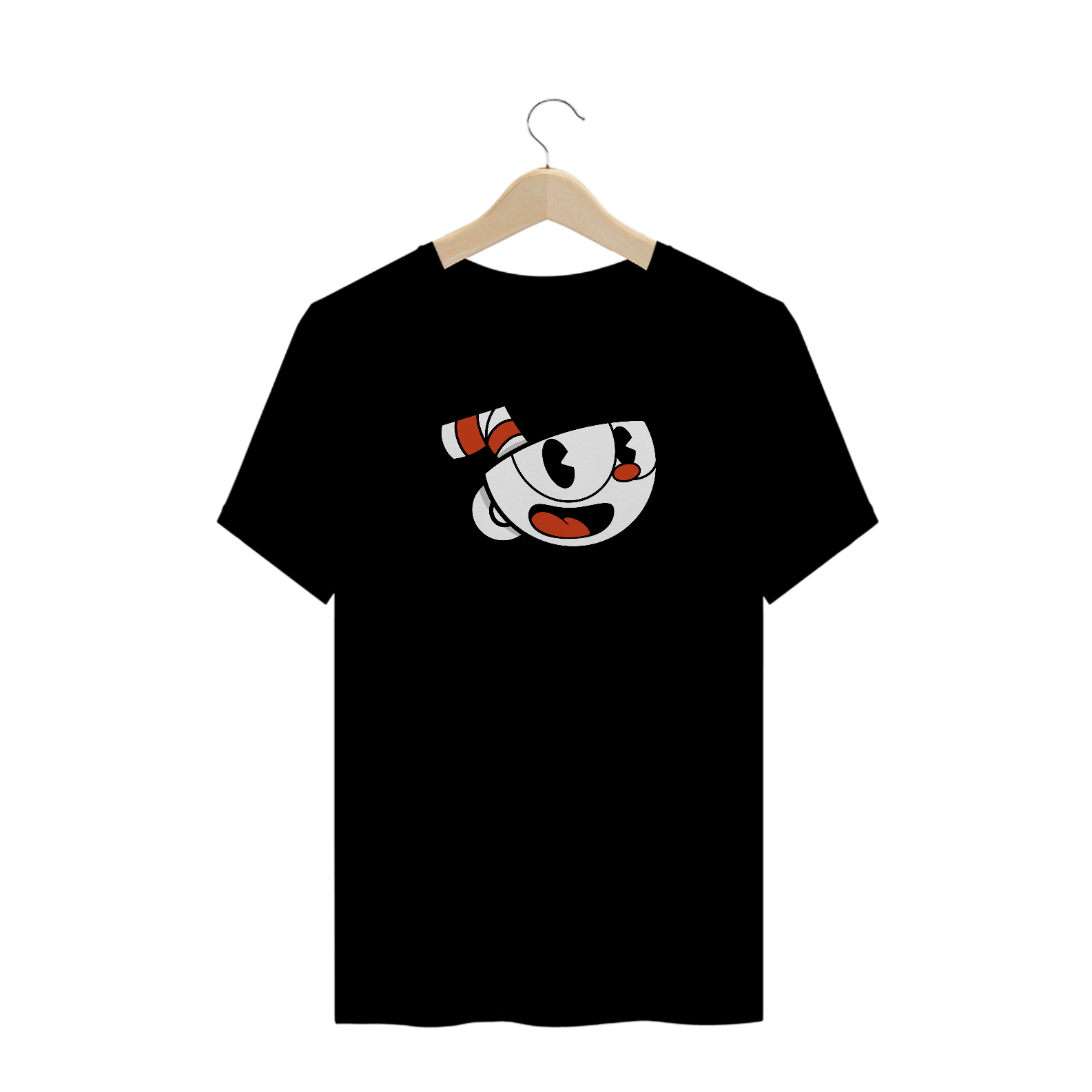 T-Shirt Xícara Cuphead