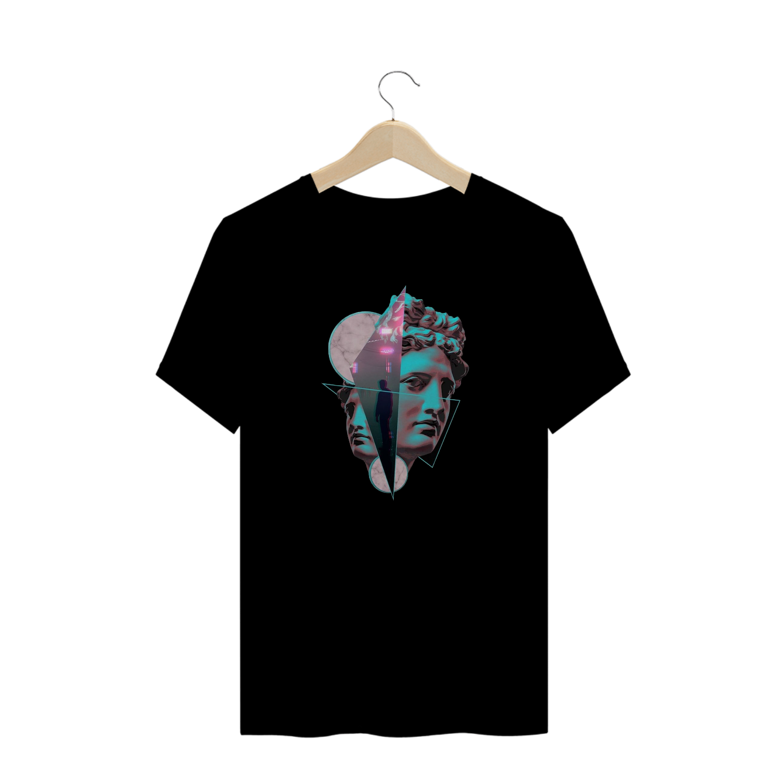 T-Shirt Greek Statue Vaporwave